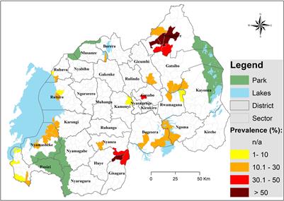 Prevalence Mapping of Schistosoma mansoni Among Pre-school Age Children in Rwanda